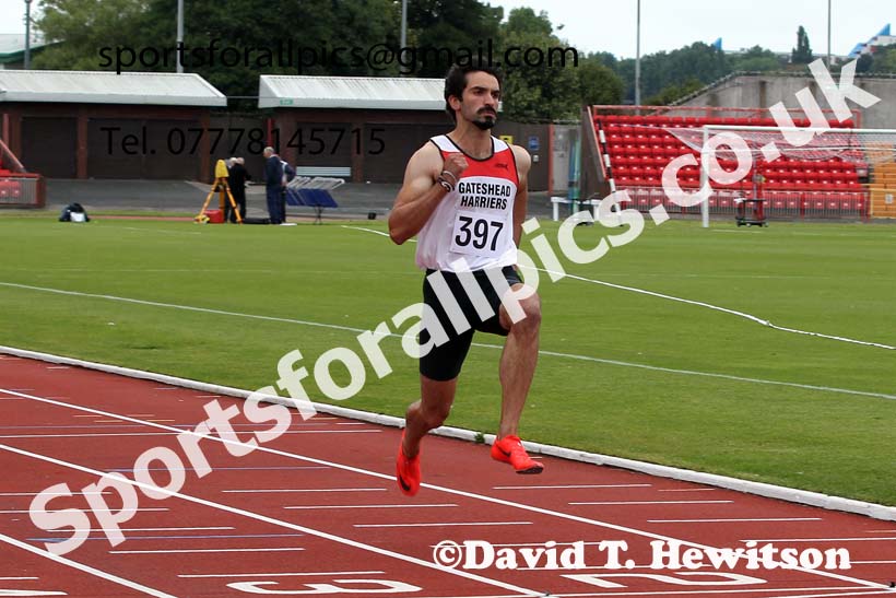 100 metres, 2021 Gateshead Tartan Games. Photo: David T. Hewitson/Sports for All Pics